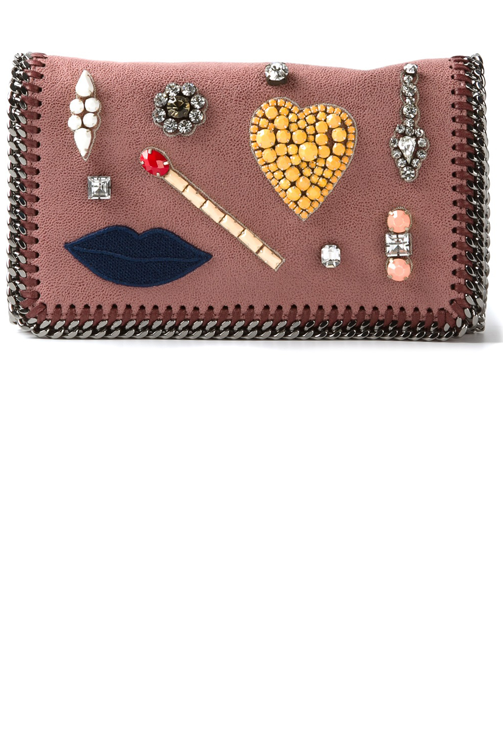 Stella McCartney Embellished Falabella Crossbody Bag