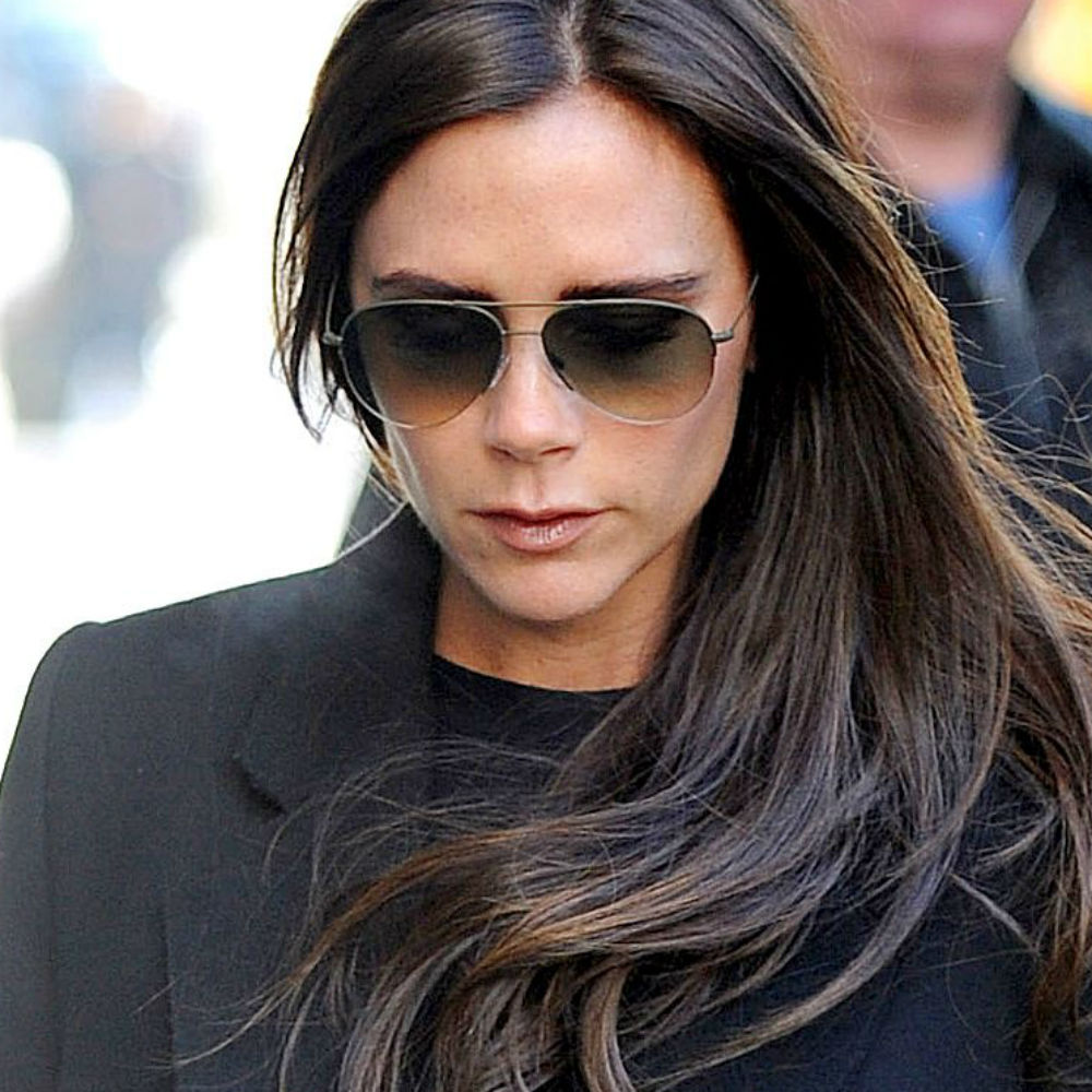 Victoria Beckham wears flats