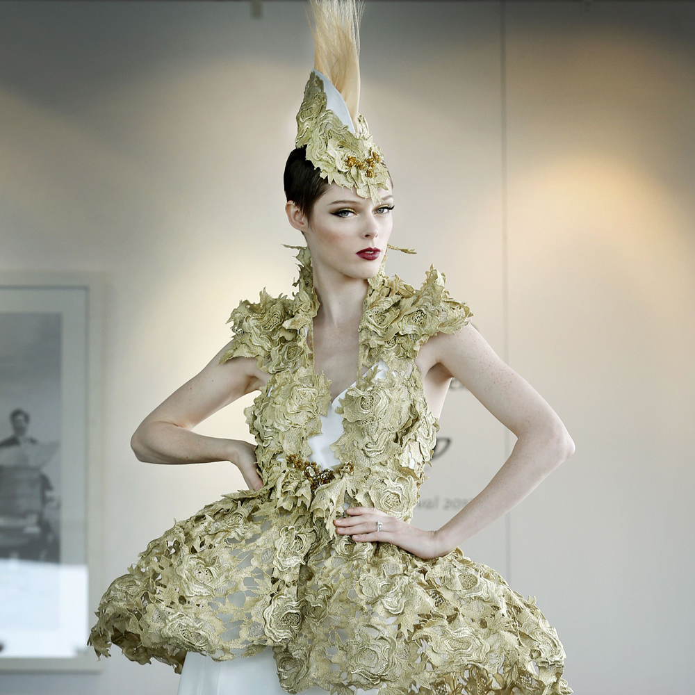 Coco Rocha Fascinator