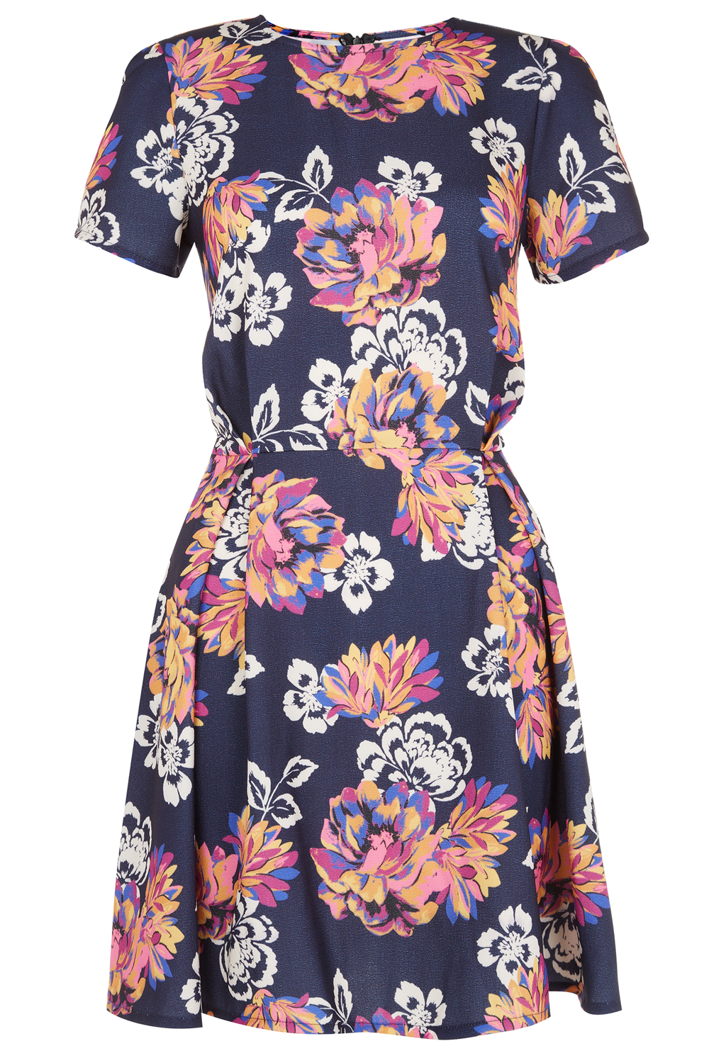 Primark Floral Crepe Skater Dress Primark Floral Crepe Skater Dress