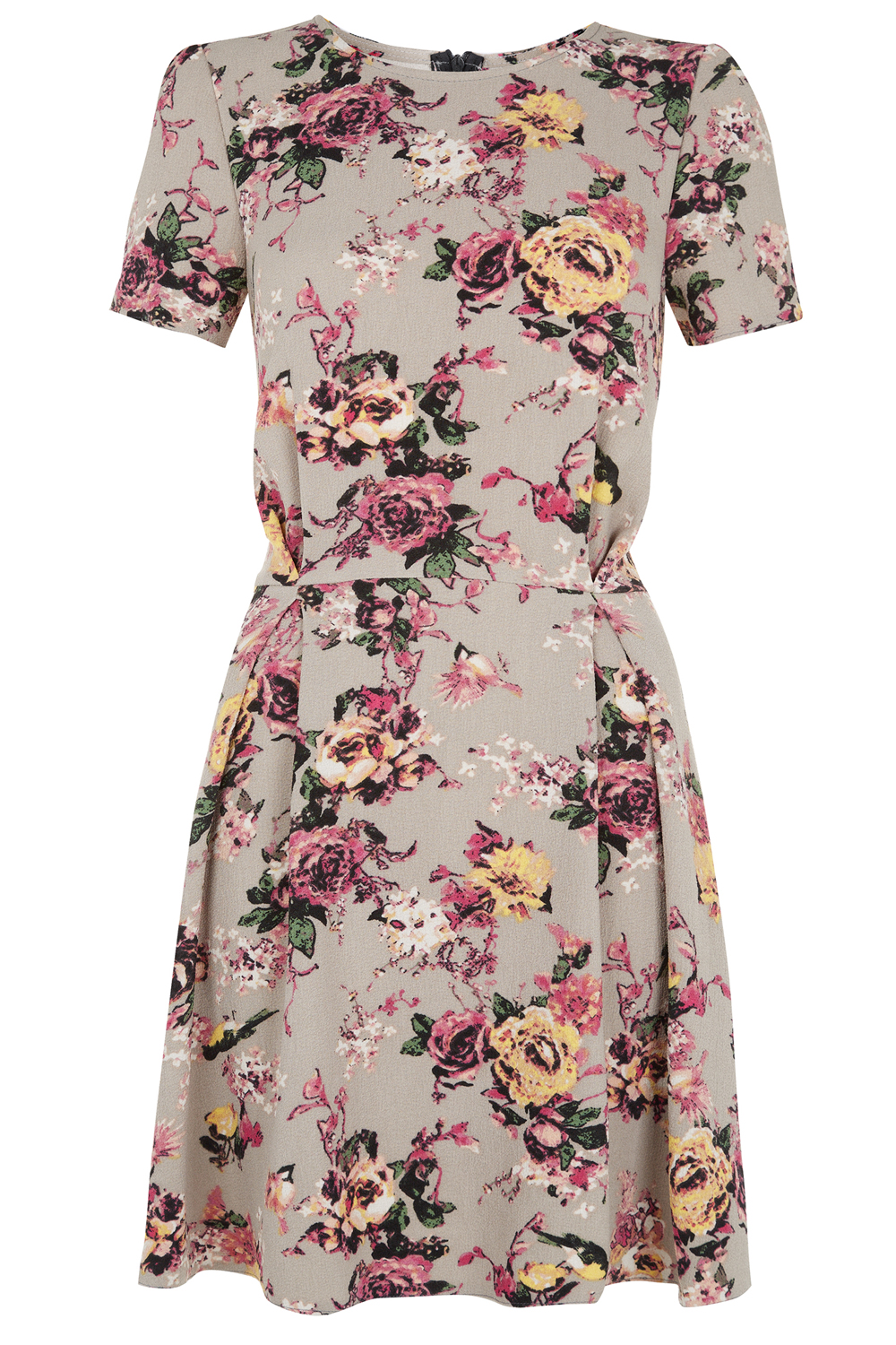 Primark Floral Crepe Skater Primark Floral Crepe Skater
