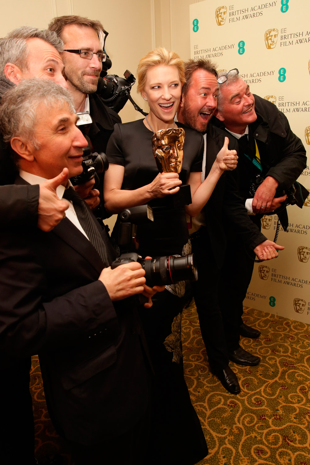 Cate Blanchett at the BAFTAs 2014