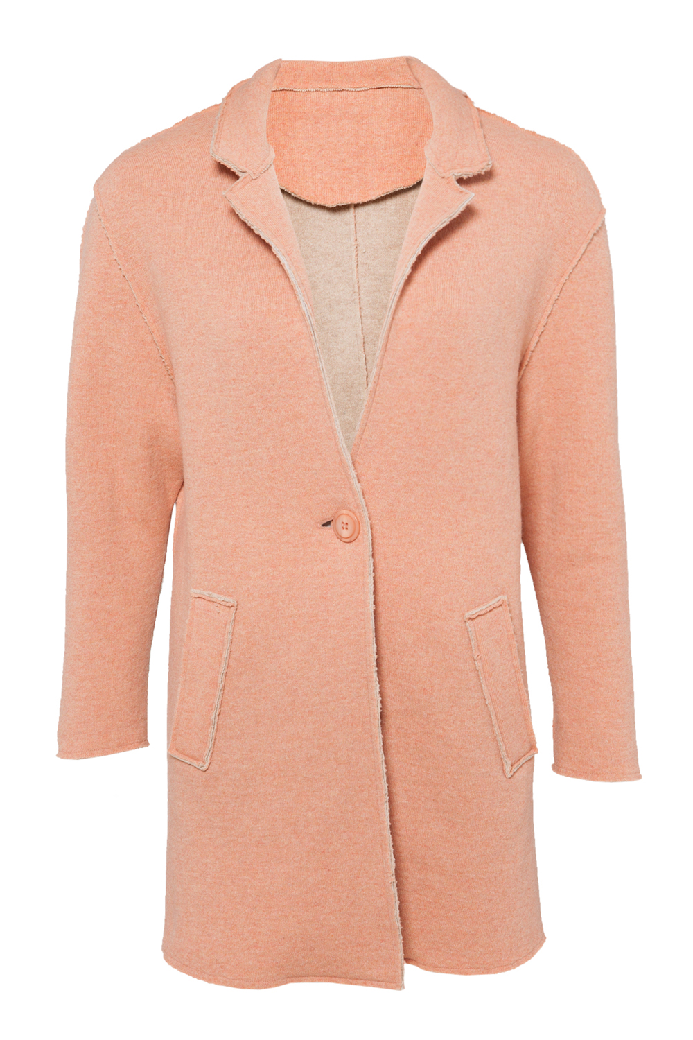 Asos Coatigan In Bonded Fabric Asos Coatigan In Bonded Fabric