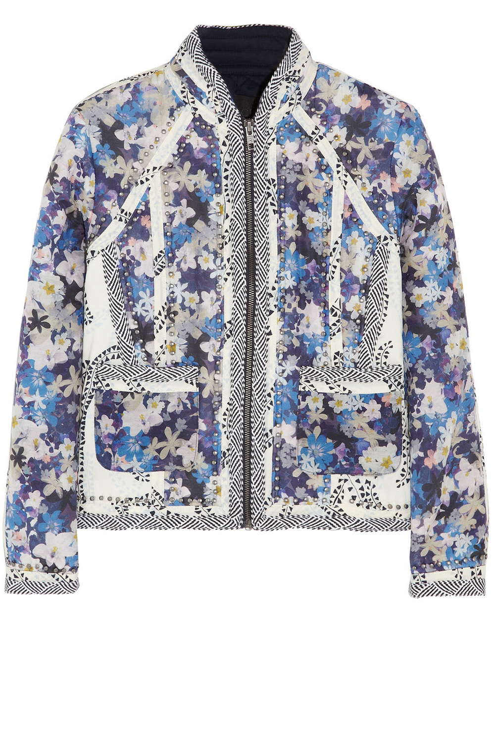 J.Crew Collection Floral-Print Jacket J.Crew Collection Floral-Print Jacket