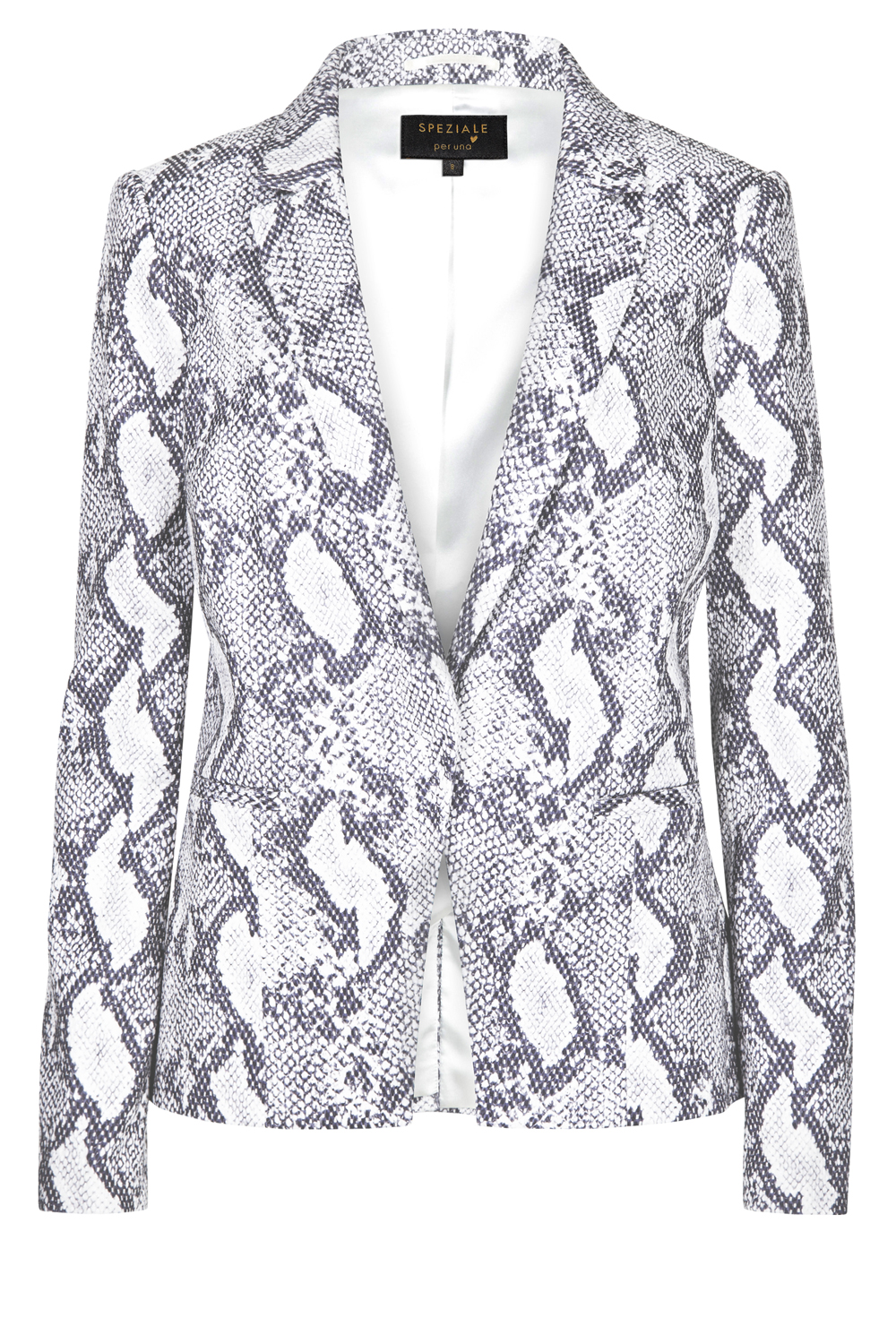 M&S Speziale Petite Snakeskin Jacquard Button M&S Speziale Petite Snakeskin Jacquard Button