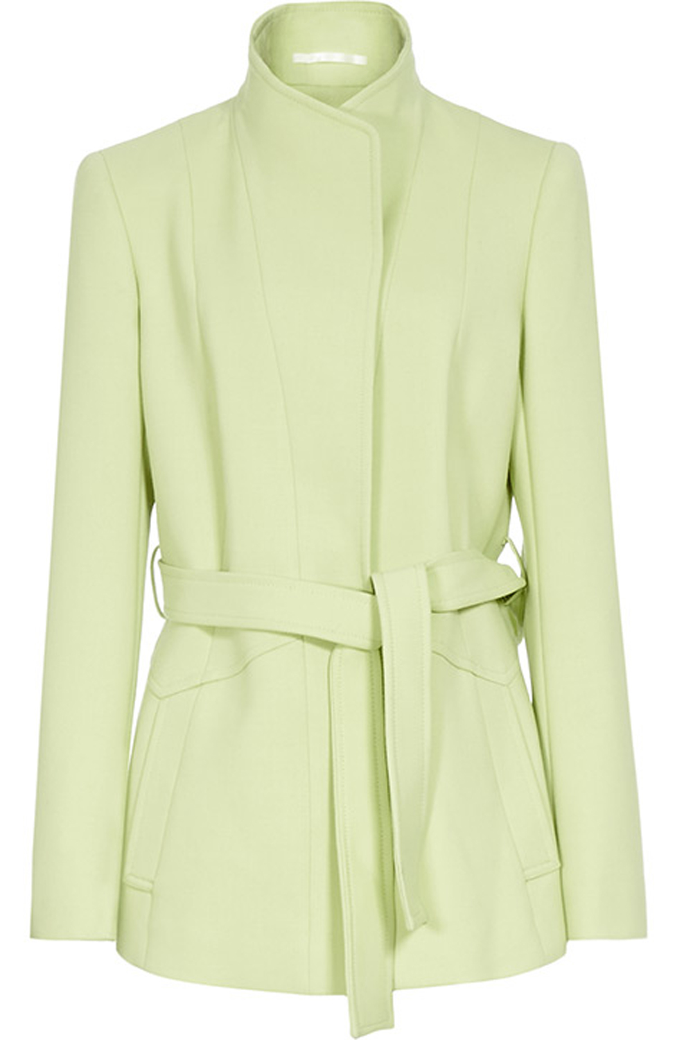 Reiss Chianti Pleated Back Belted Jacket Reiss Chianti Pleated Back Belted Jacket