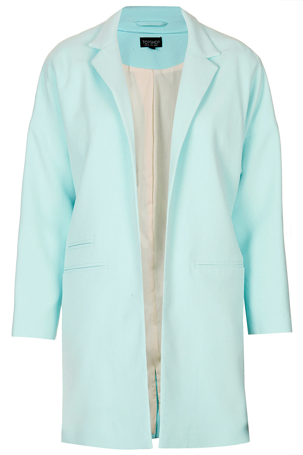 Topshop Notch Neck Throw On Coat Topshop Notch Neck Throw On Coat