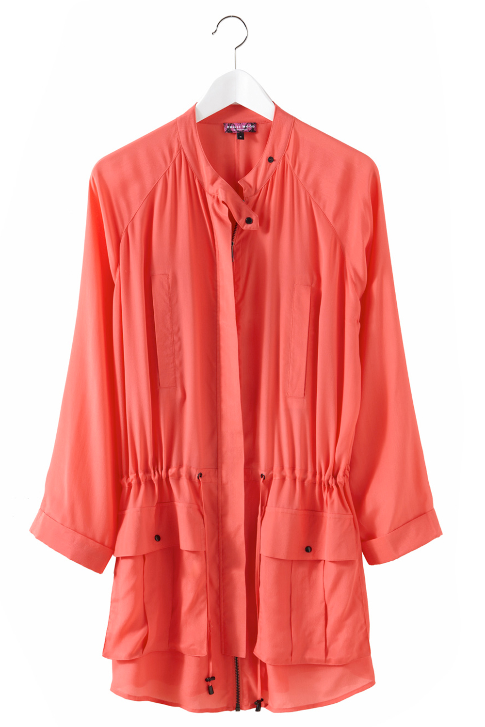 Warehouse Parka Style Shirt Dress Coat Warehouse Parka Style Shirt Dress Coat