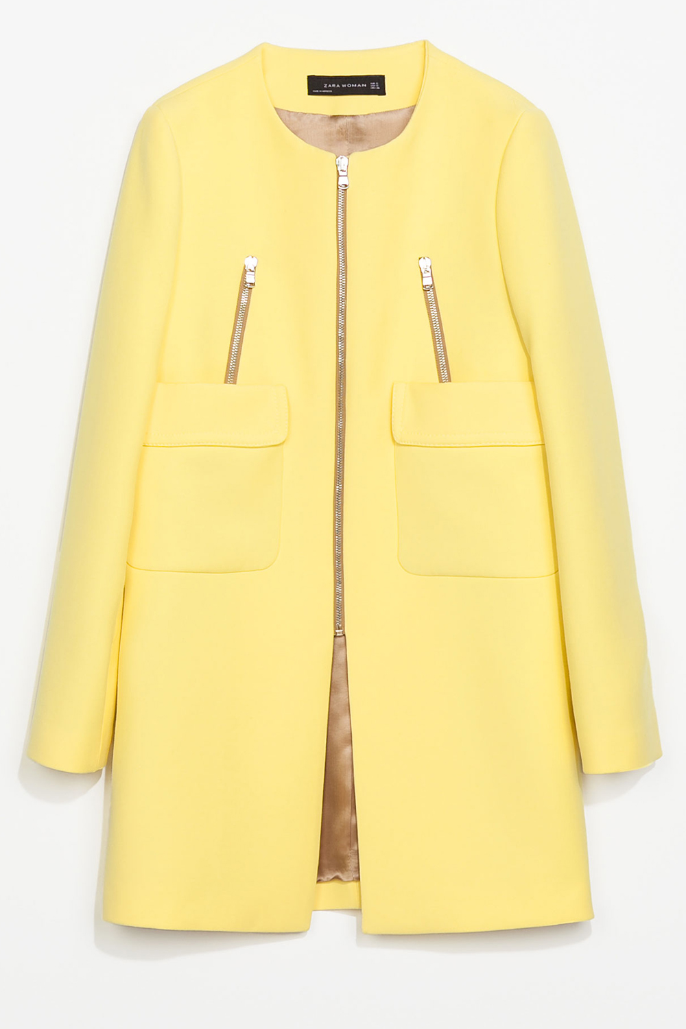 Zara Coat With Pockets Zara Coat With Pockets