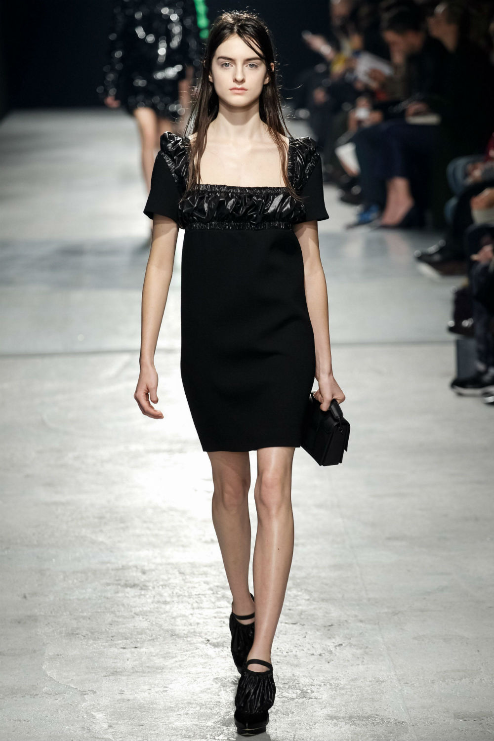 London Fashion Week trends: Black is the new colour of the season. London Fashion Week trends: Black is the new colour of the season.