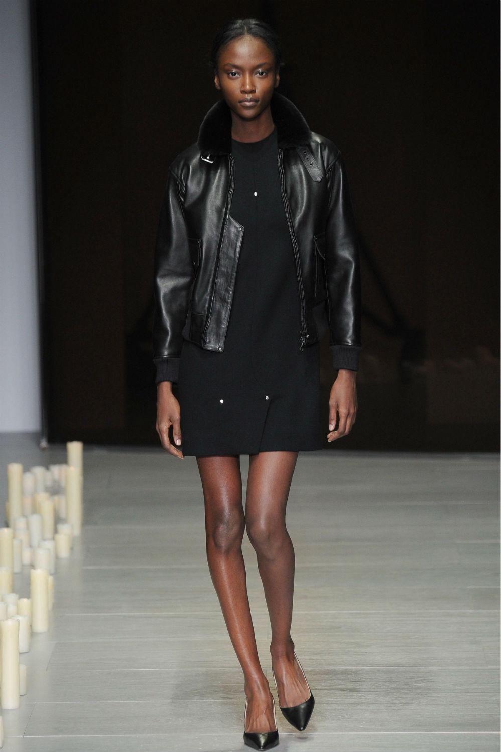 London Fashion Week trends: Black is the new colour of the season. London Fashion Week trends: Black is the new colour of the season.