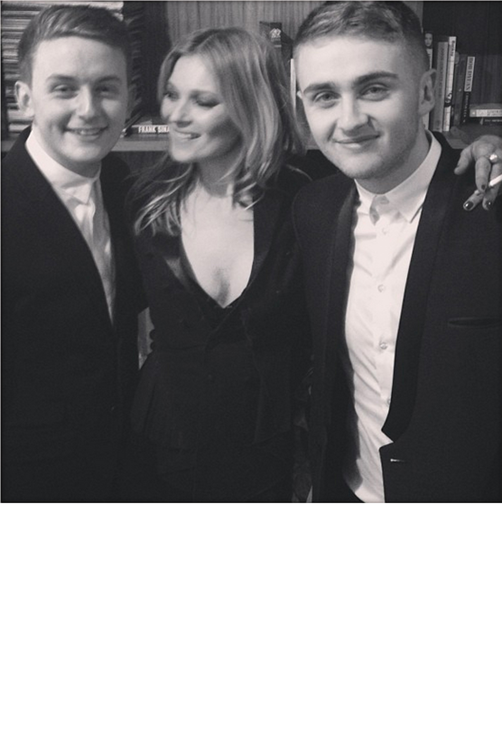 Kate Moss Poses With Disclosure Brits 2014 Kate Moss Poses With Disclosure Brits 2014