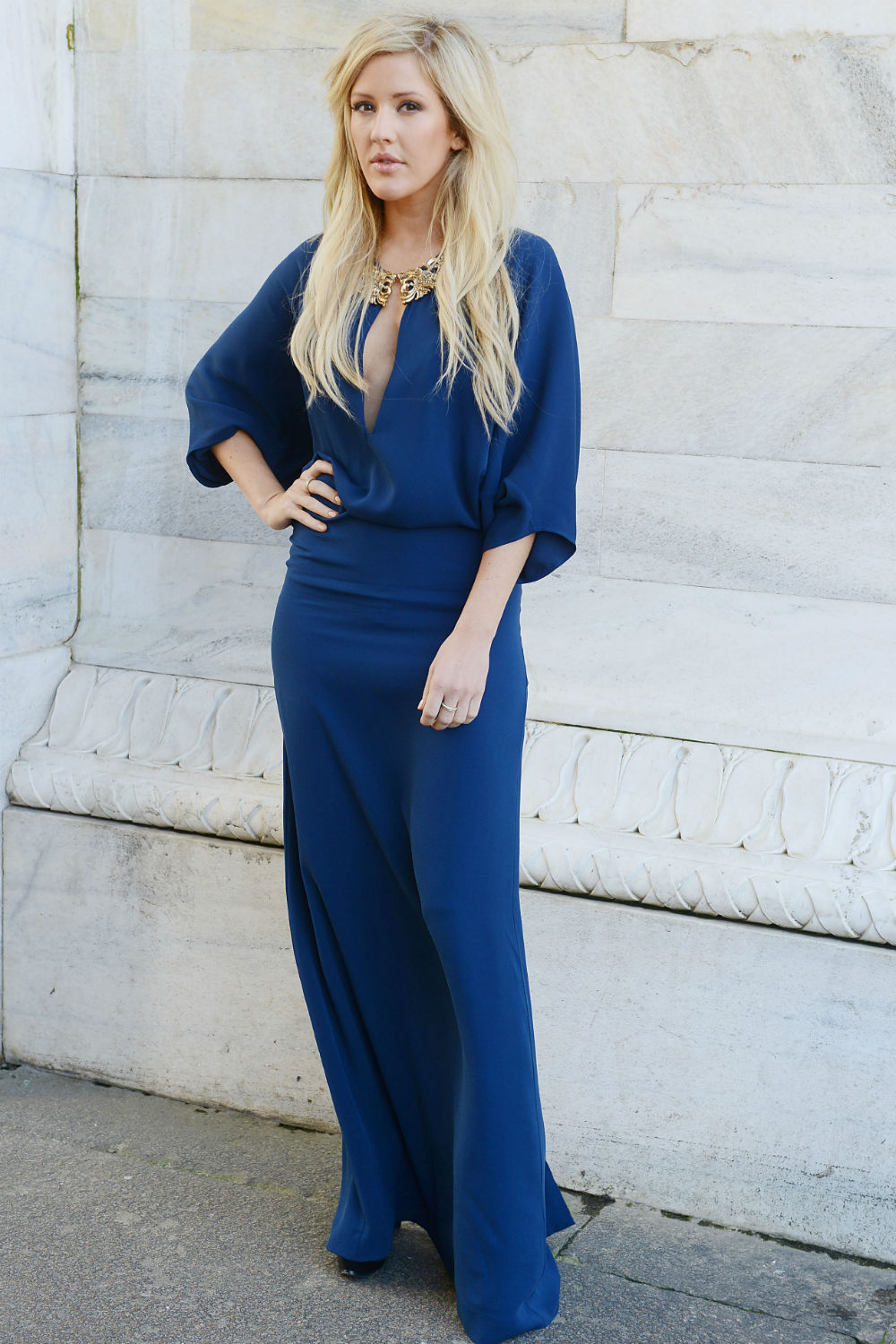 Ellie Goulding at Roberto Cavalli during Milan Fashion Week Ellie Goulding at Roberto Cavalli during Milan Fashion Week