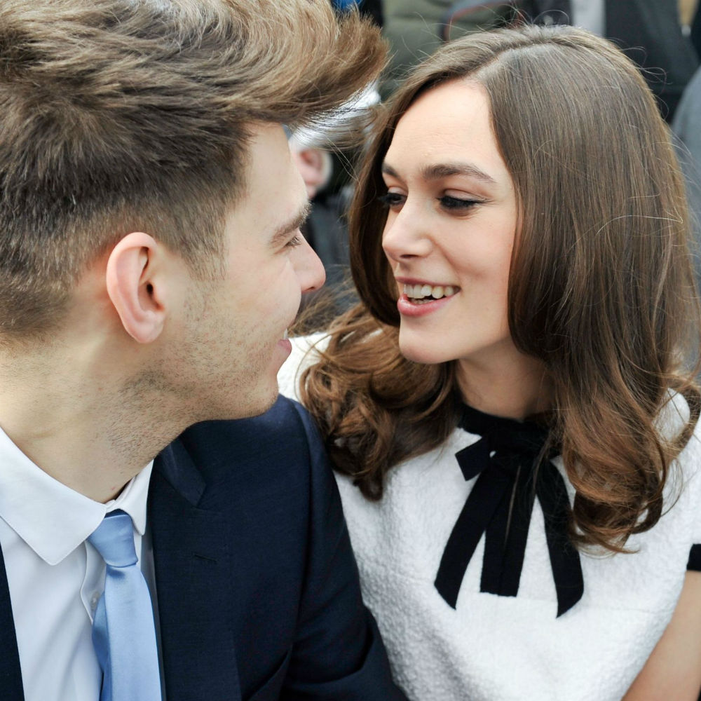 Keira Knightley James Righton Chanel show