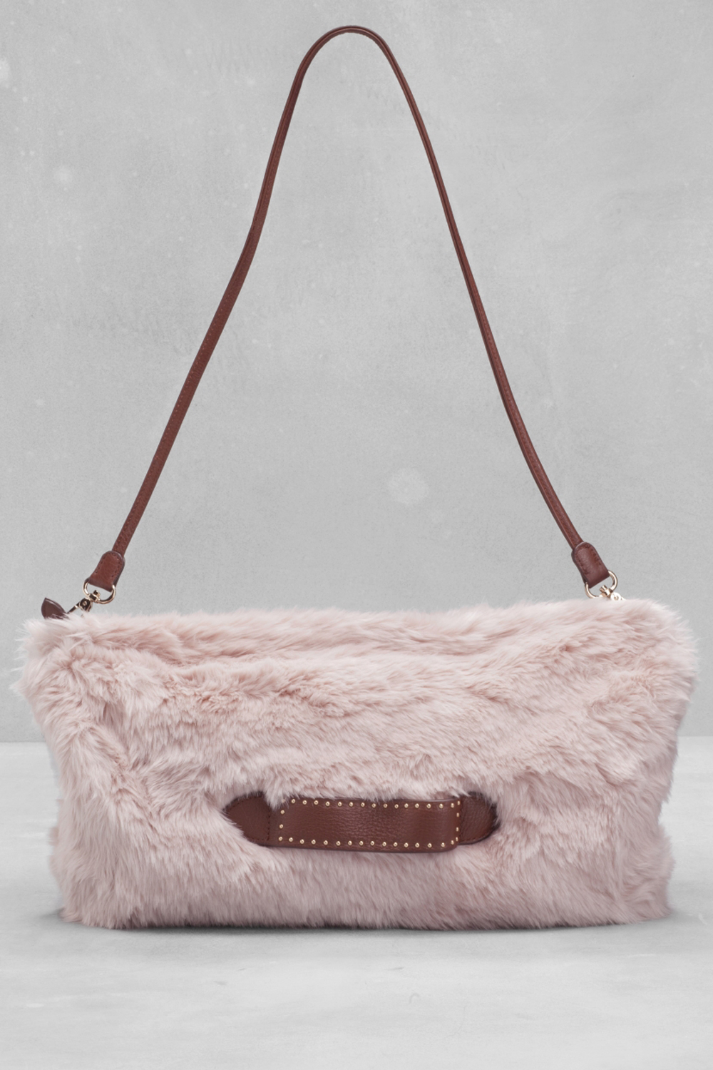 & Other Stories Faux Fur Shoulder Bag & Other Stories Faux Fur Shoulder Bag