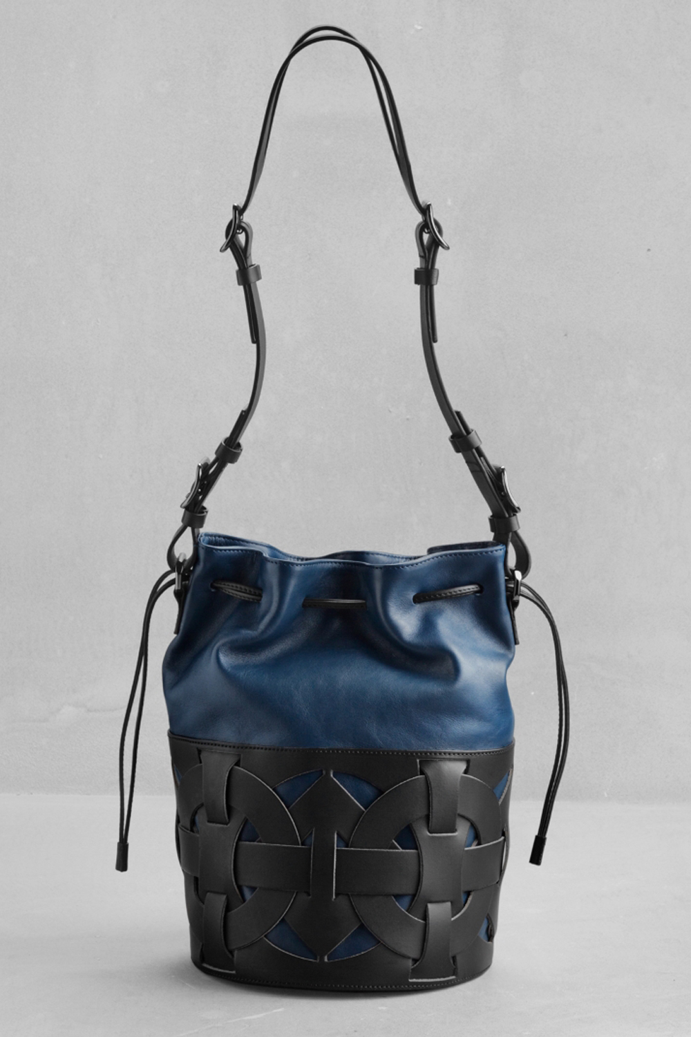& Other Stories Leather Bucket Bag & Other Stories Leather Bucket Bag