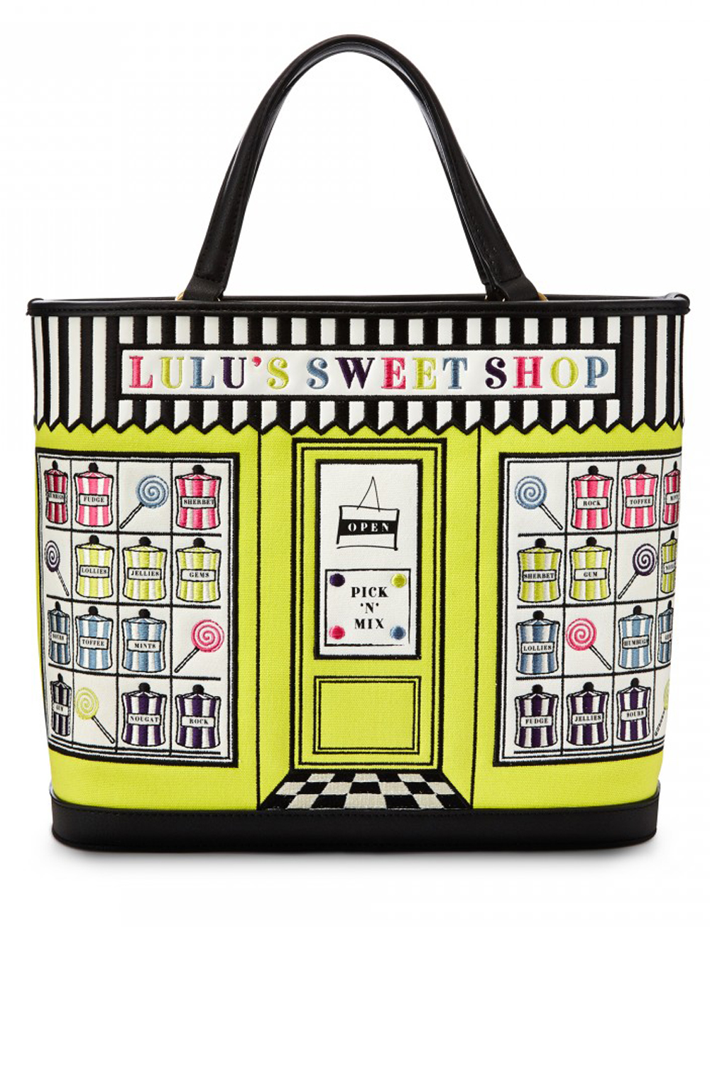 Lulu Guinness Chartreuse Sweet Shop Edith Bag Lulu Guinness Chartreuse Sweet Shop Edith Bag