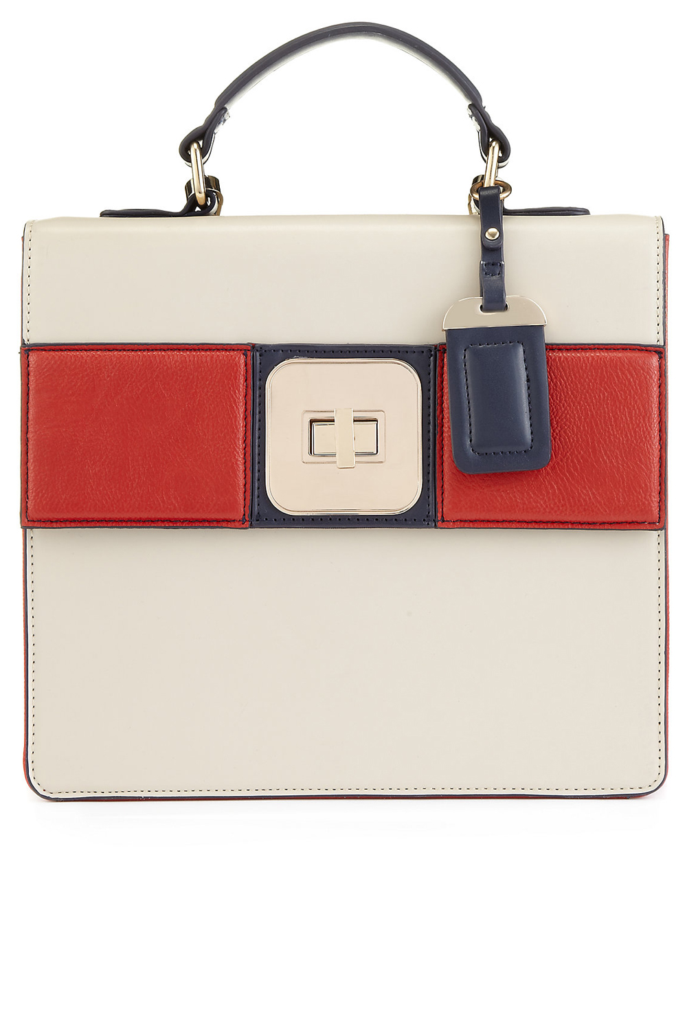 M&S Collection Boxy Colour Block Grab Bag M&S Collection Boxy Colour Block Grab Bag
