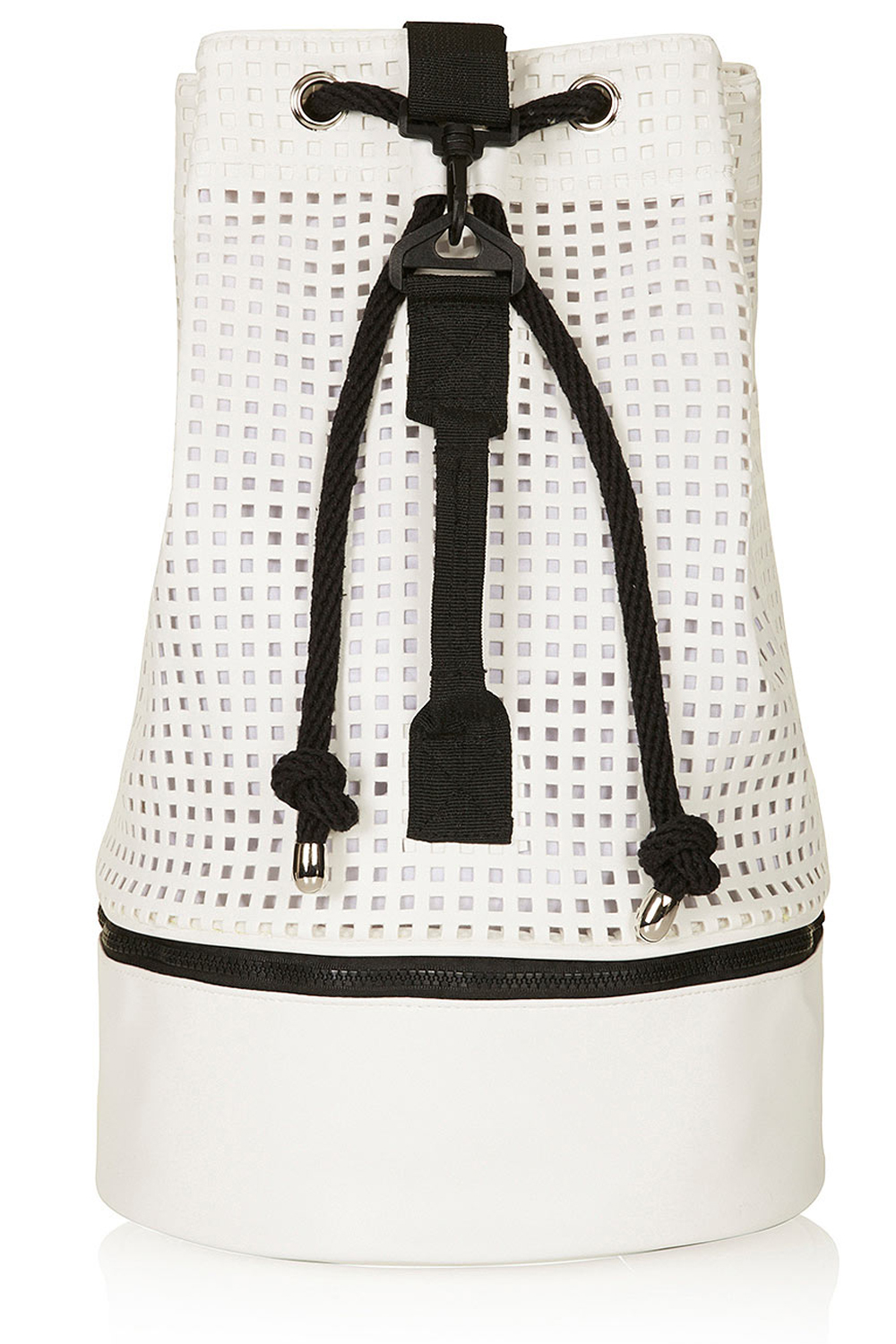 Topshop Perforated Duffle Bag Topshop Perforated Duffle Bag