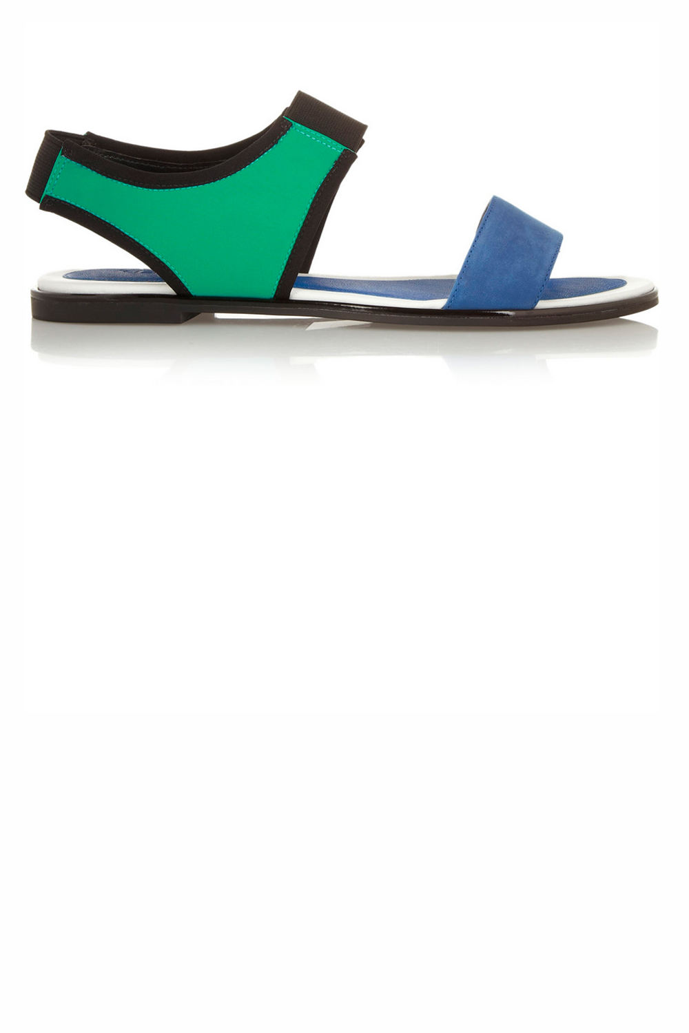 Kenzo Colour-Block Leather And Neoprene Sandals, £230 Kenzo Colour-Block Leather And Neoprene Sandals, £230
