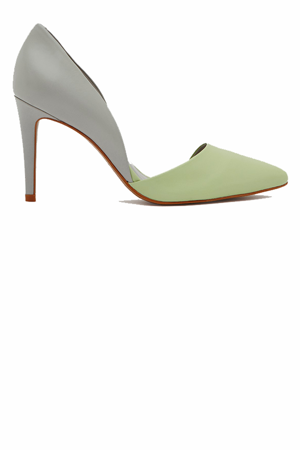 Reiss Lime Sorbet Court Shoes, £139 Reiss Lime Sorbet Court Shoes, £139