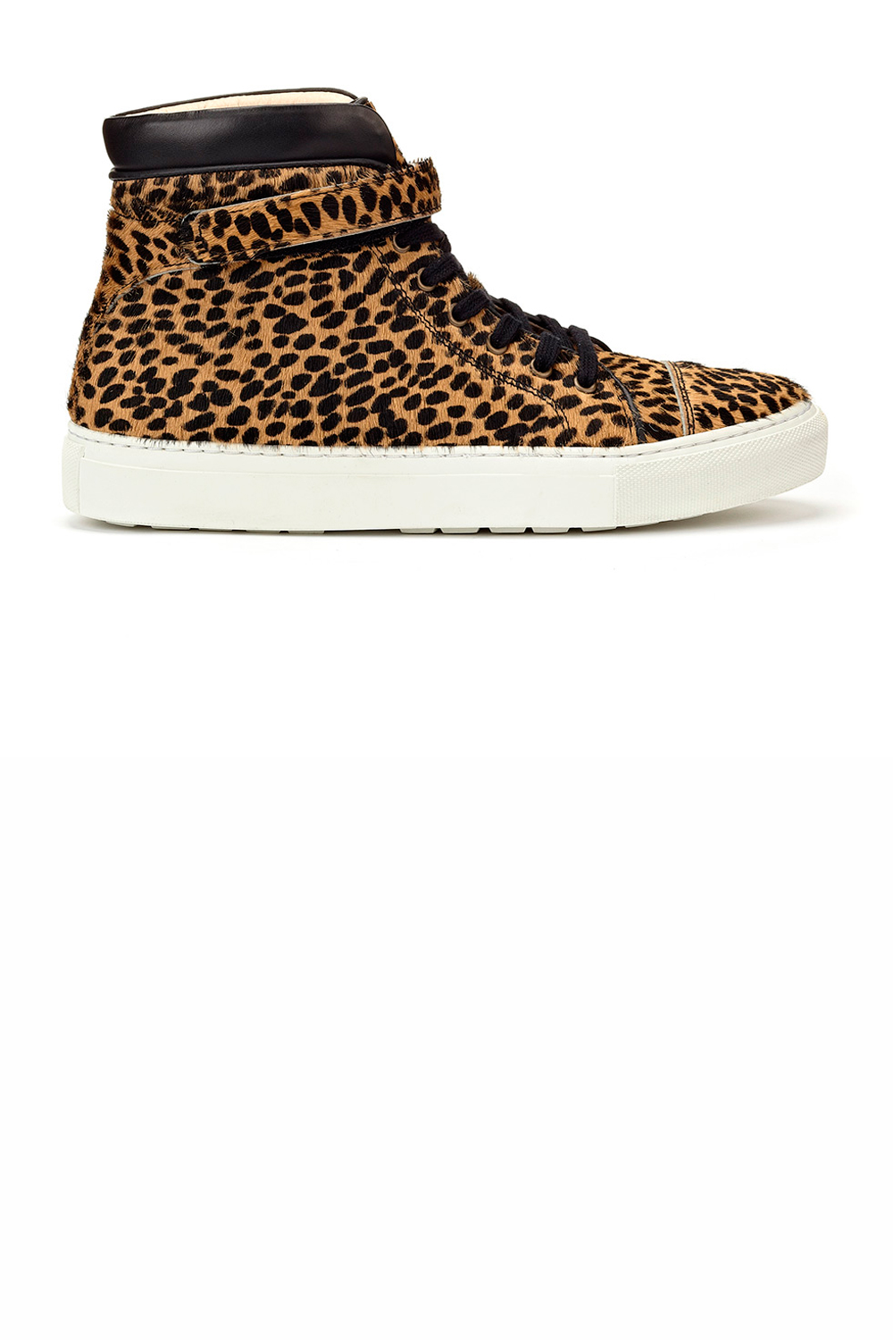 Whistles Hi-Top Leopard Print Trainers, £165 Whistles Hi-Top Leopard Print Trainers, £165