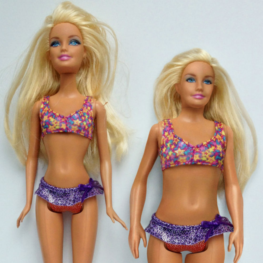 Normal Barbie doll