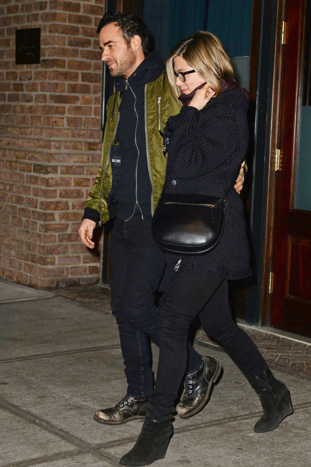 Jennifer Aniston Justin Theroux date night Jennifer Aniston Justin Theroux date night