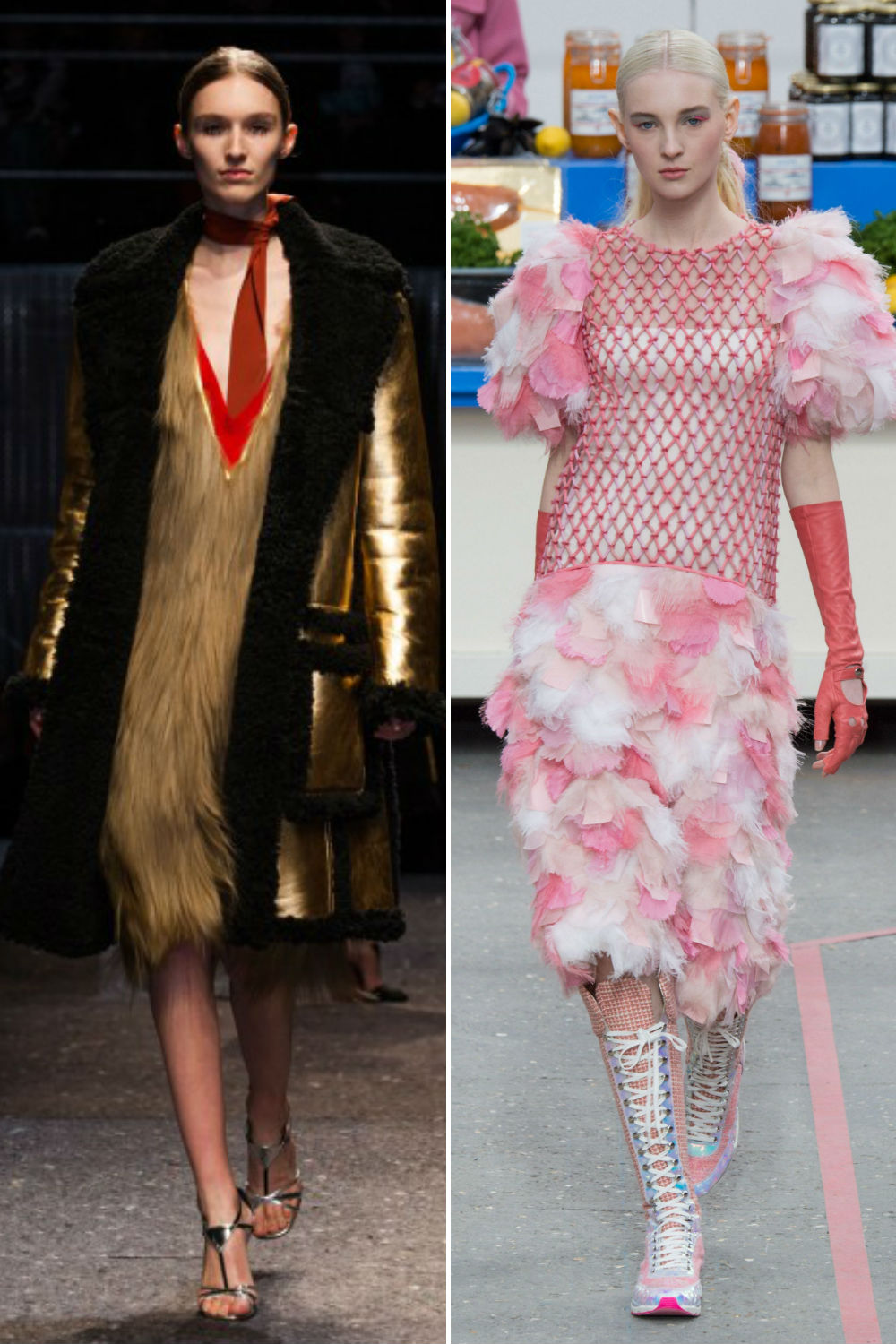 Manuela Frey and Nastya Sten walked in the most Fashion Week shows Manuela Frey and Nastya Sten walked in the most Fashion Week shows