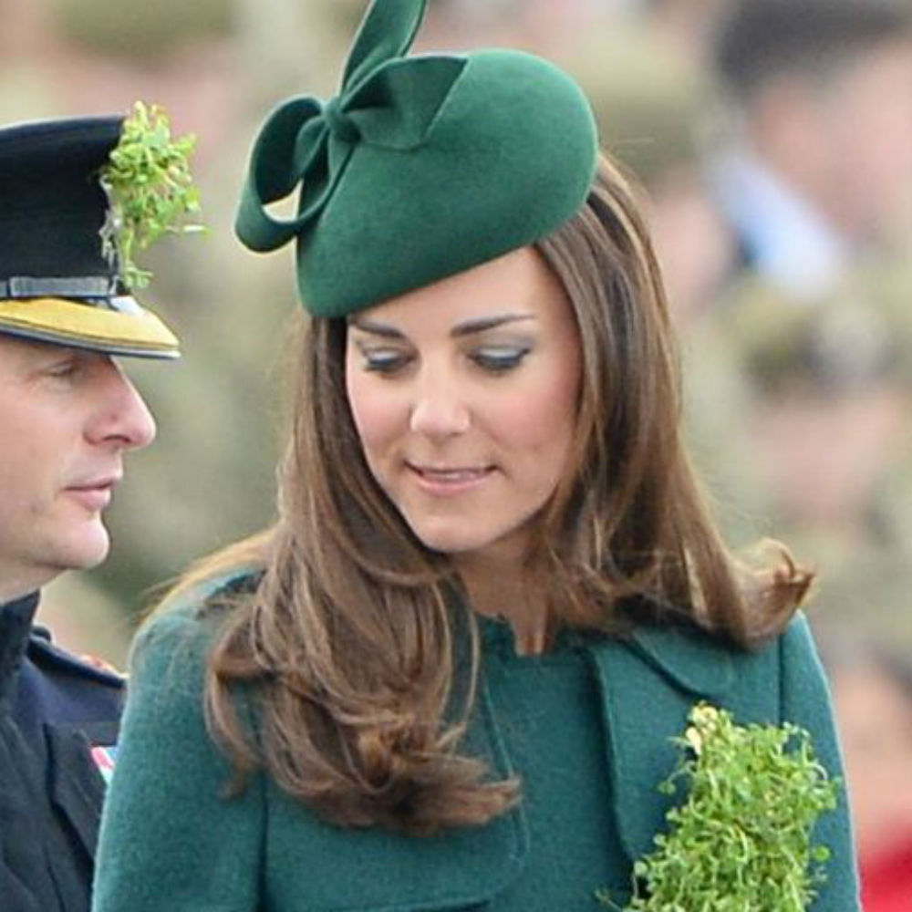 Kate Middleton Prince William St Patricks Day parade