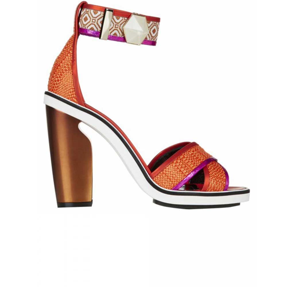 Nicholas Kirkwood Raffia Sandals