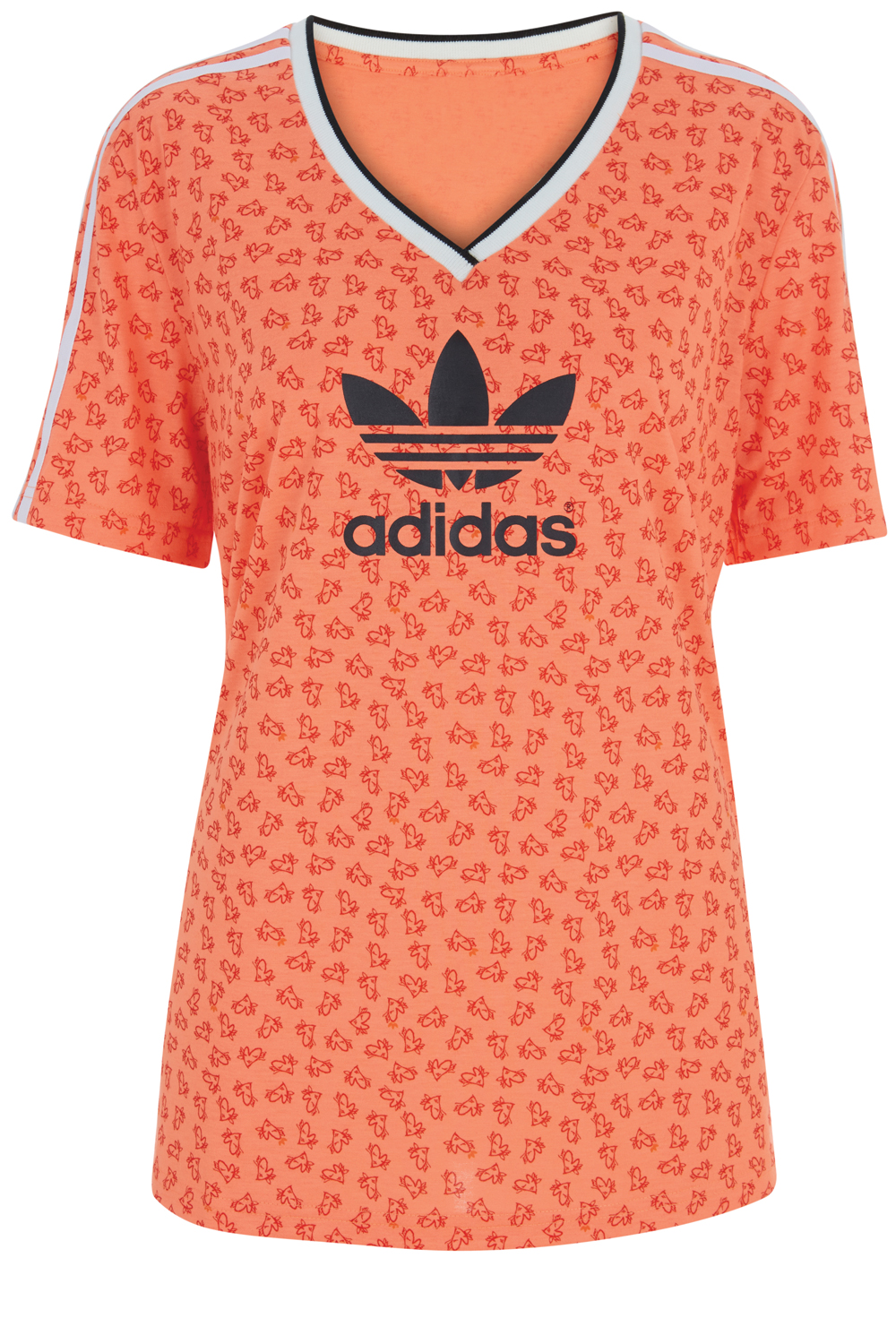 Topshop Football Tee By Topshop x Adidas Originals Topshop Football Tee By Topshop x Adidas Originals
