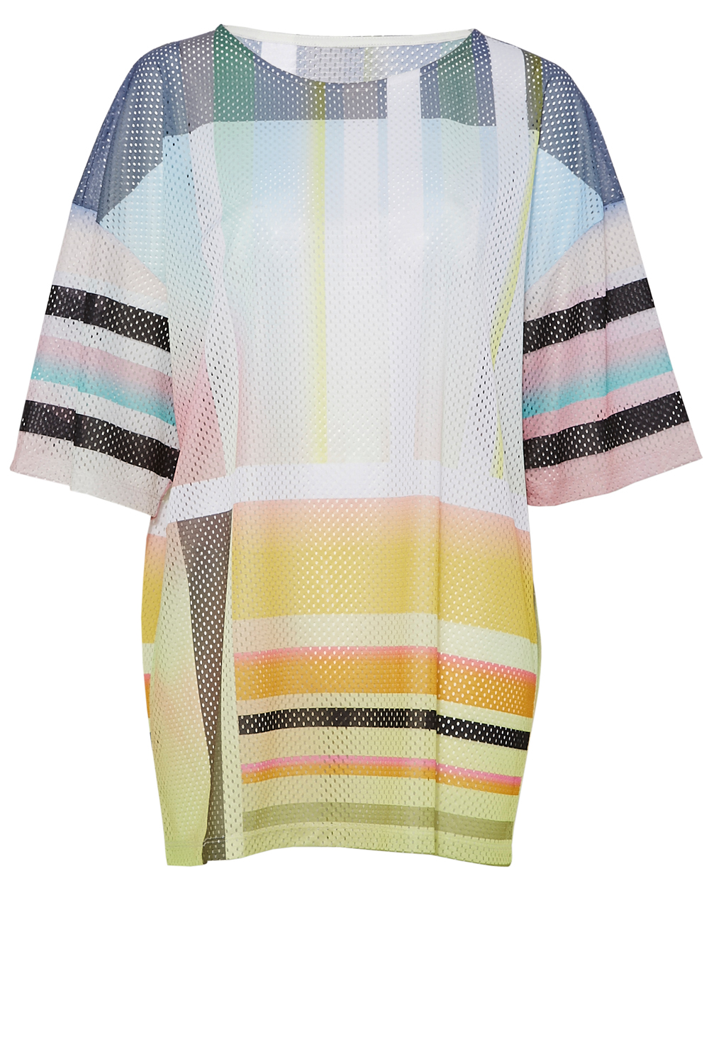 Asos Pastel Check Airtex Tunic Asos Pastel Check Airtex Tunic