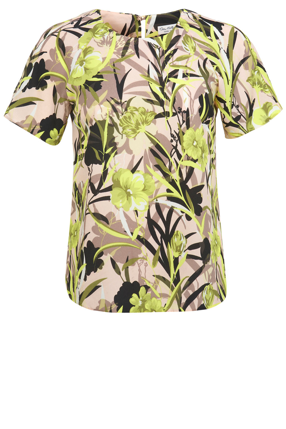 Miss Selfridge Floral Plam Tee Miss Selfridge Floral Plam Tee