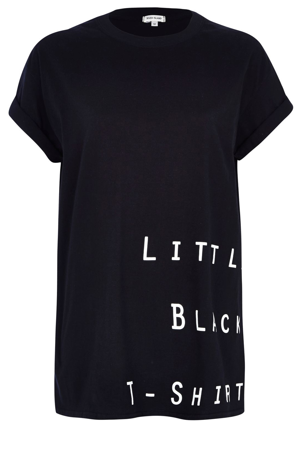 River Island Little Black T-Shirt River Island Little Black T-Shirt