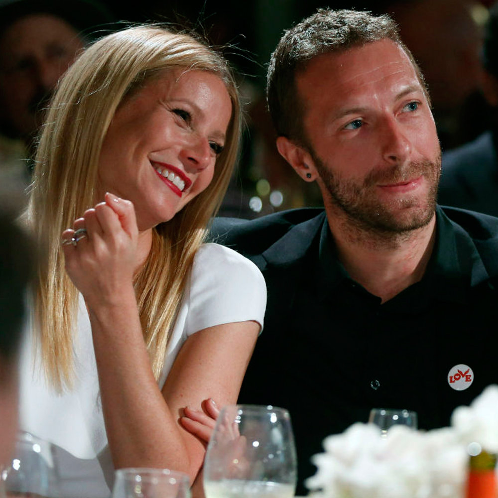Gwyneth Paltrow and Chris Martin before they split