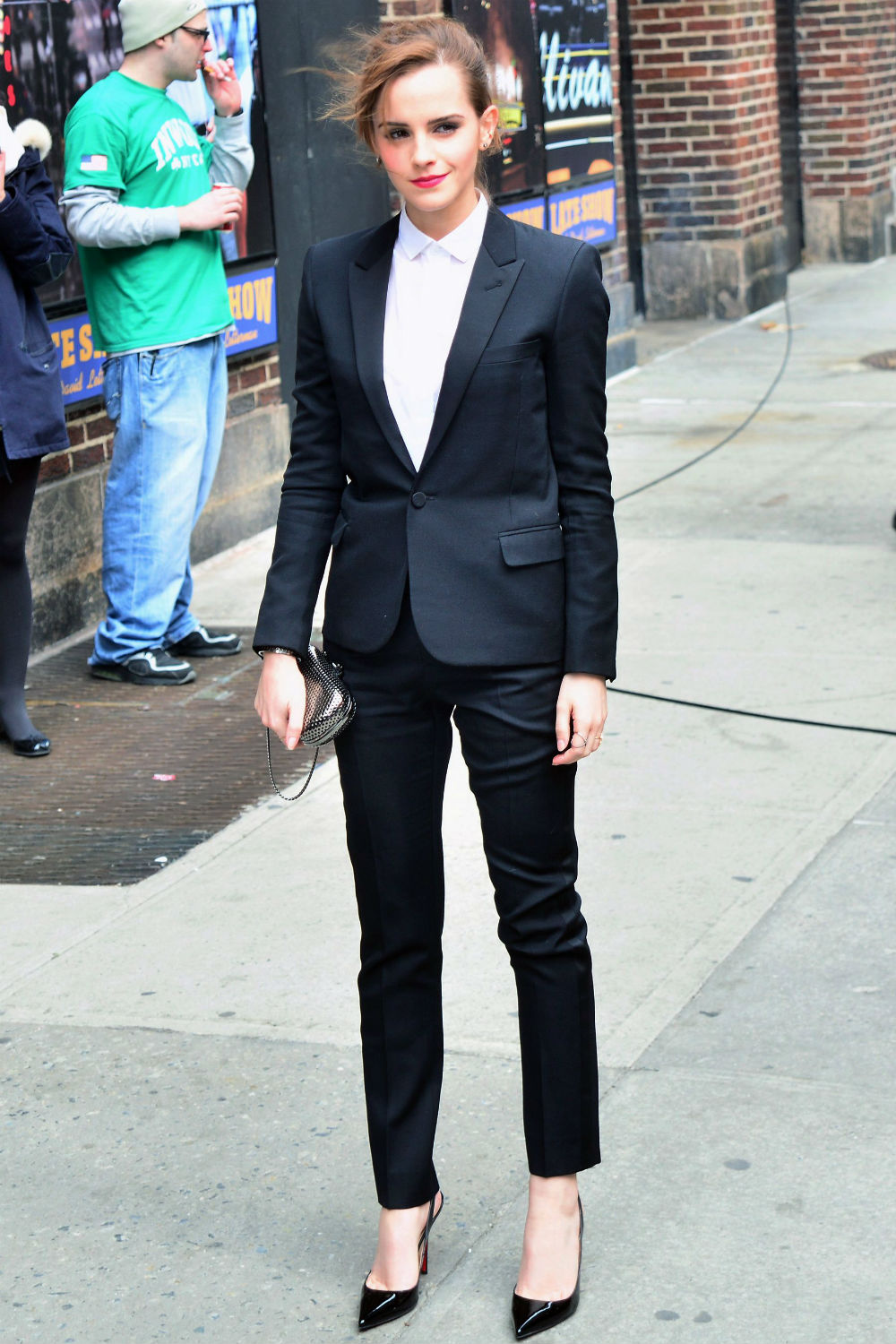 Emma Watson Saint Laurent suit Emma Watson Saint Laurent suit