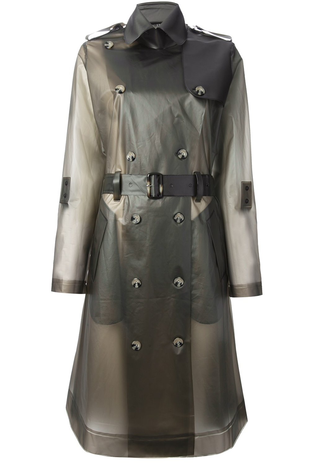 Terra New York Sheer Trench Coat Terra New York Sheer Trench Coat