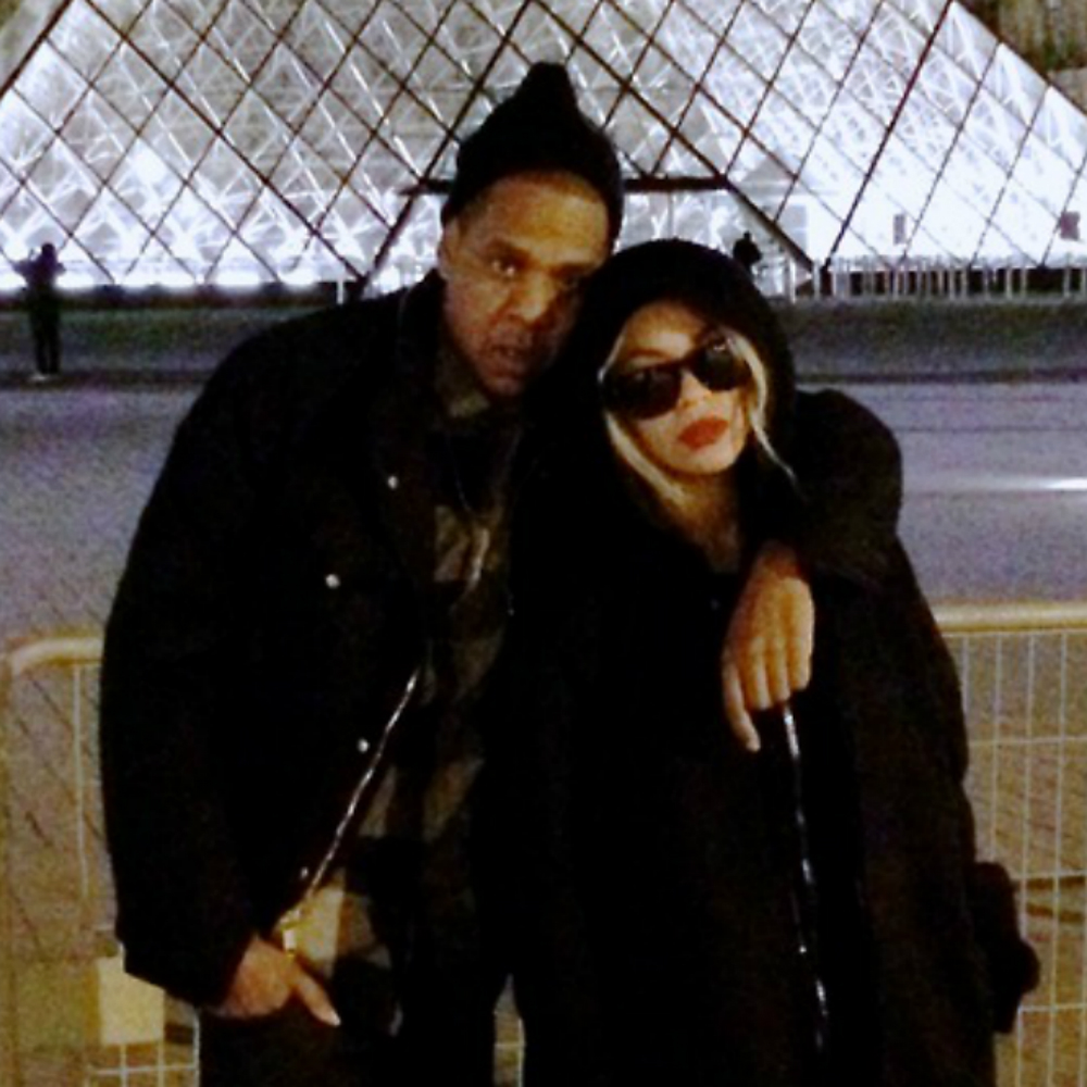 Jay Z and Beyonce in Paris