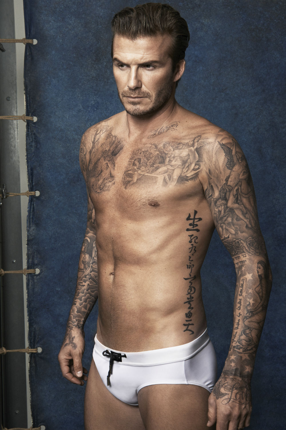 Stop What You’re Doing And Look At These Nearly Naked Pictures Of David Beckham