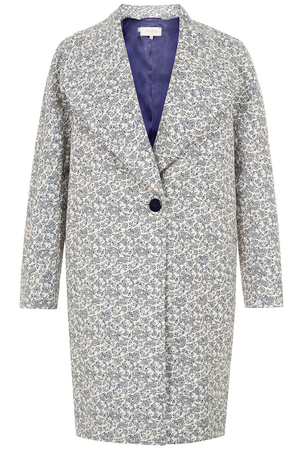 Hobbs Oversized Floral Coat Hobbs Oversized Floral Coat