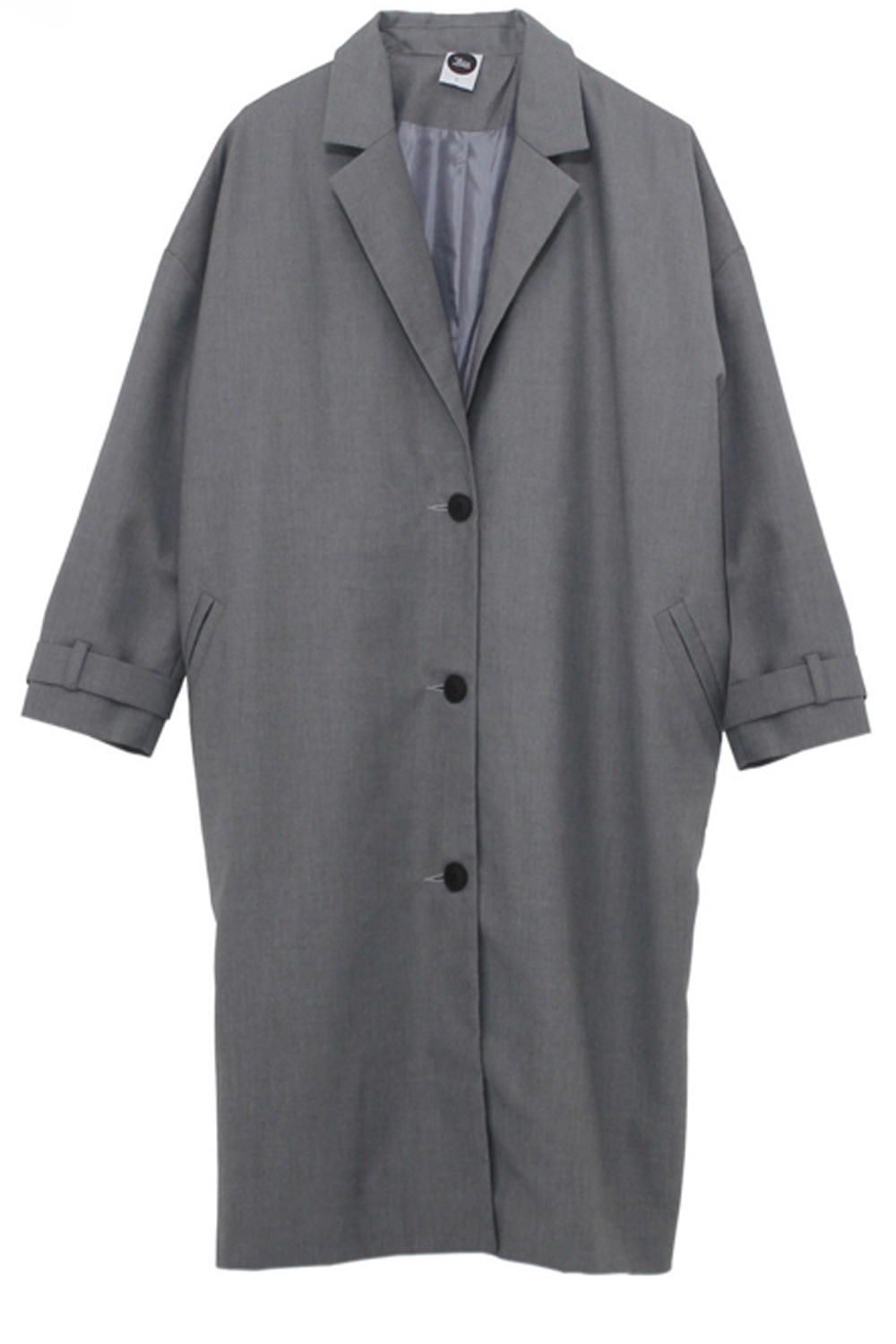 The White Pepper Grey Trench Coat The White Pepper Grey Trench Coat