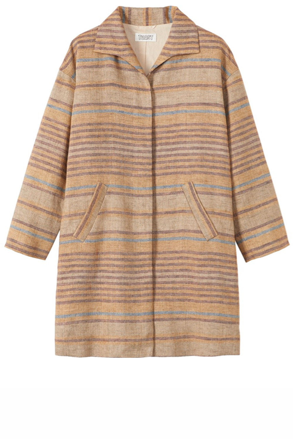 Toast Stripe Coat Toast Stripe Coat