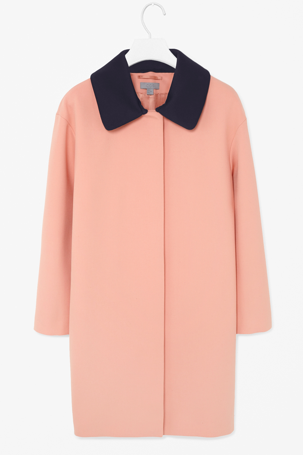 Cos Detachable Collar Coat Cos Detachable Collar Coat