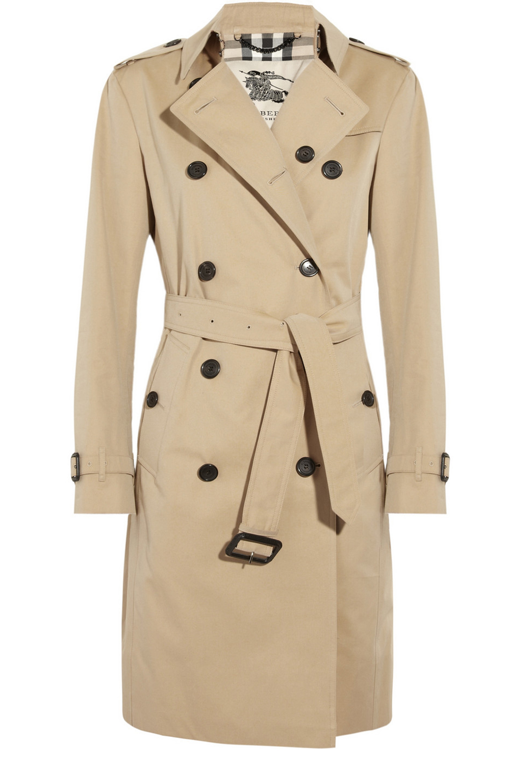 Burberry London Cotton Twill Trench Coat Burberry London Cotton Twill Trench Coat