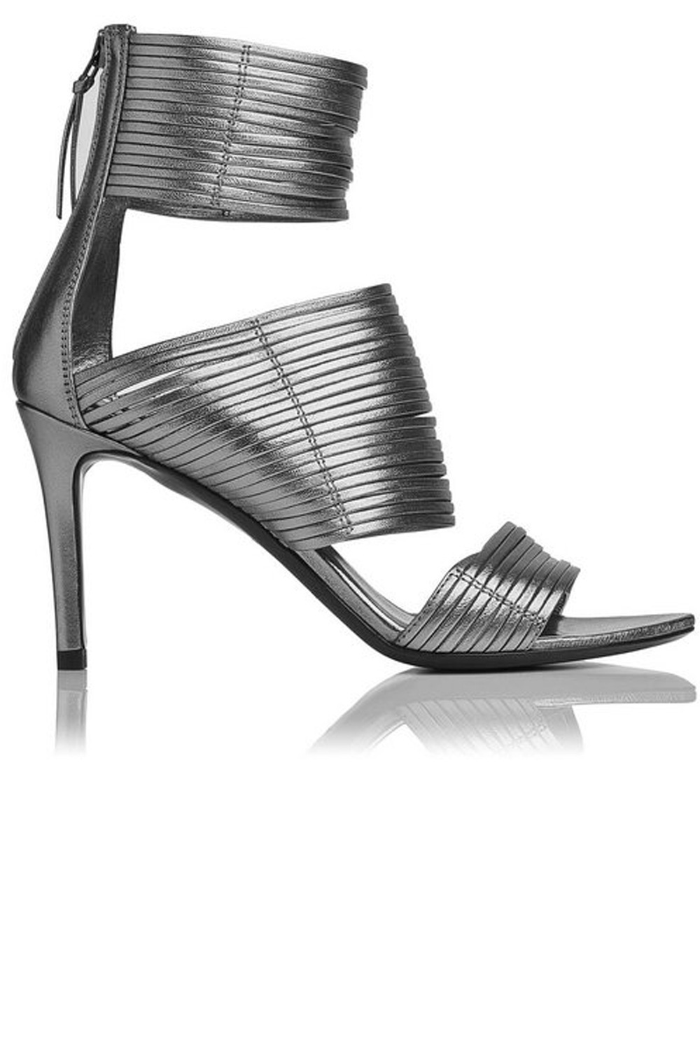 LK Bennett Arianna Metallic Leather Sandals LK Bennett Arianna Metallic Leather Sandals