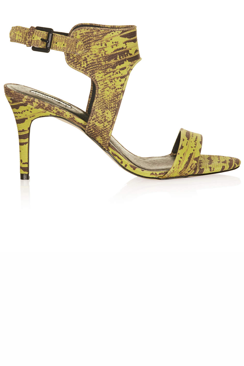 Topshop Naked Back Buckle Mid Shoes Topshop Naked Back Buckle Mid Shoes