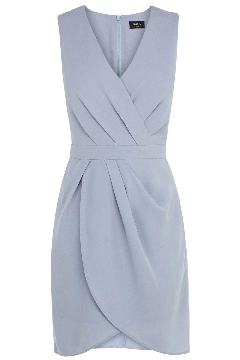 Oasis Caitlin Drape Crepe Shift Dress Oasis Caitlin Drape Crepe Shift Dress