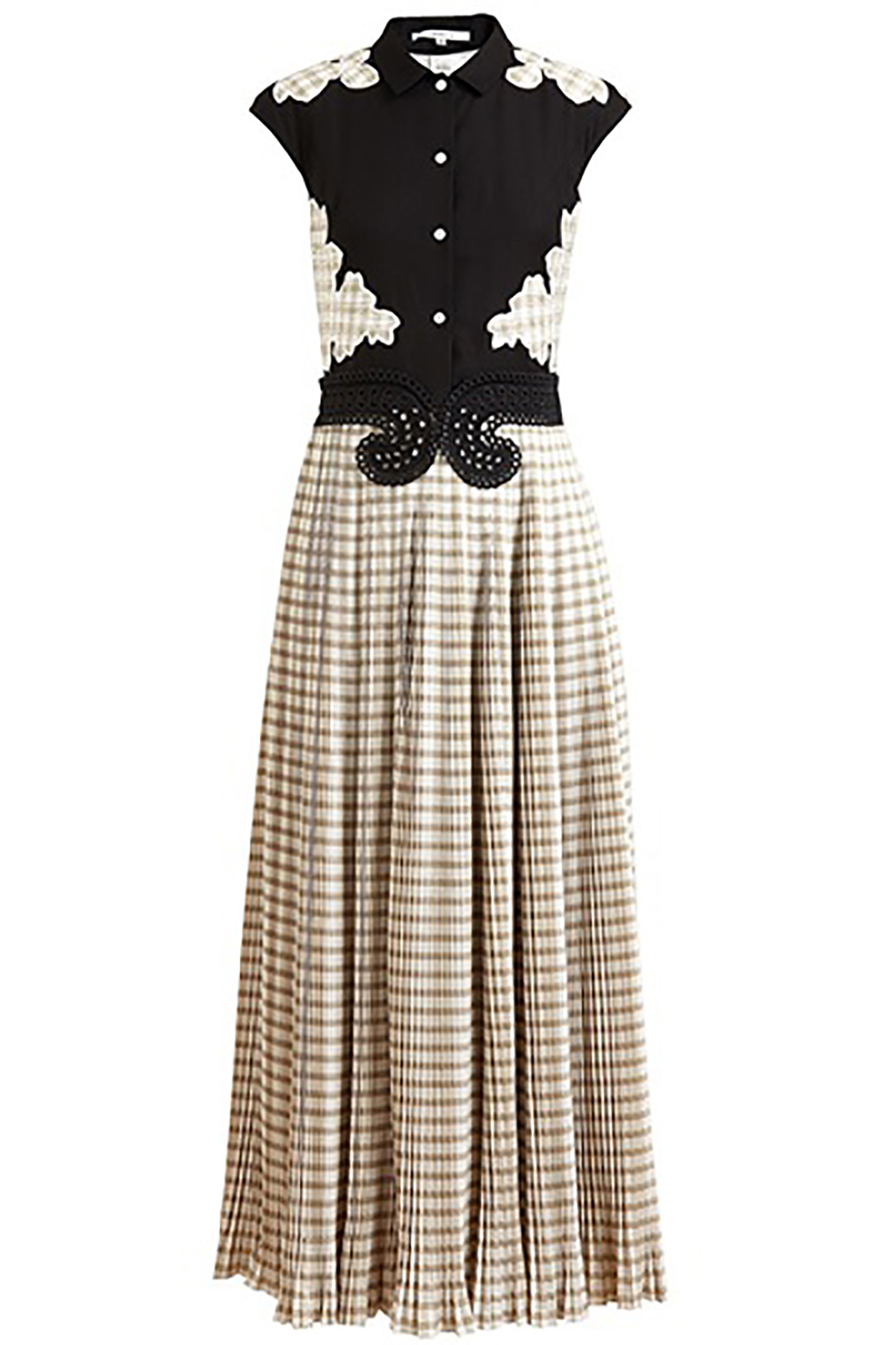 Carven Floral Appliqued Dress Carven Floral Appliqued Dress
