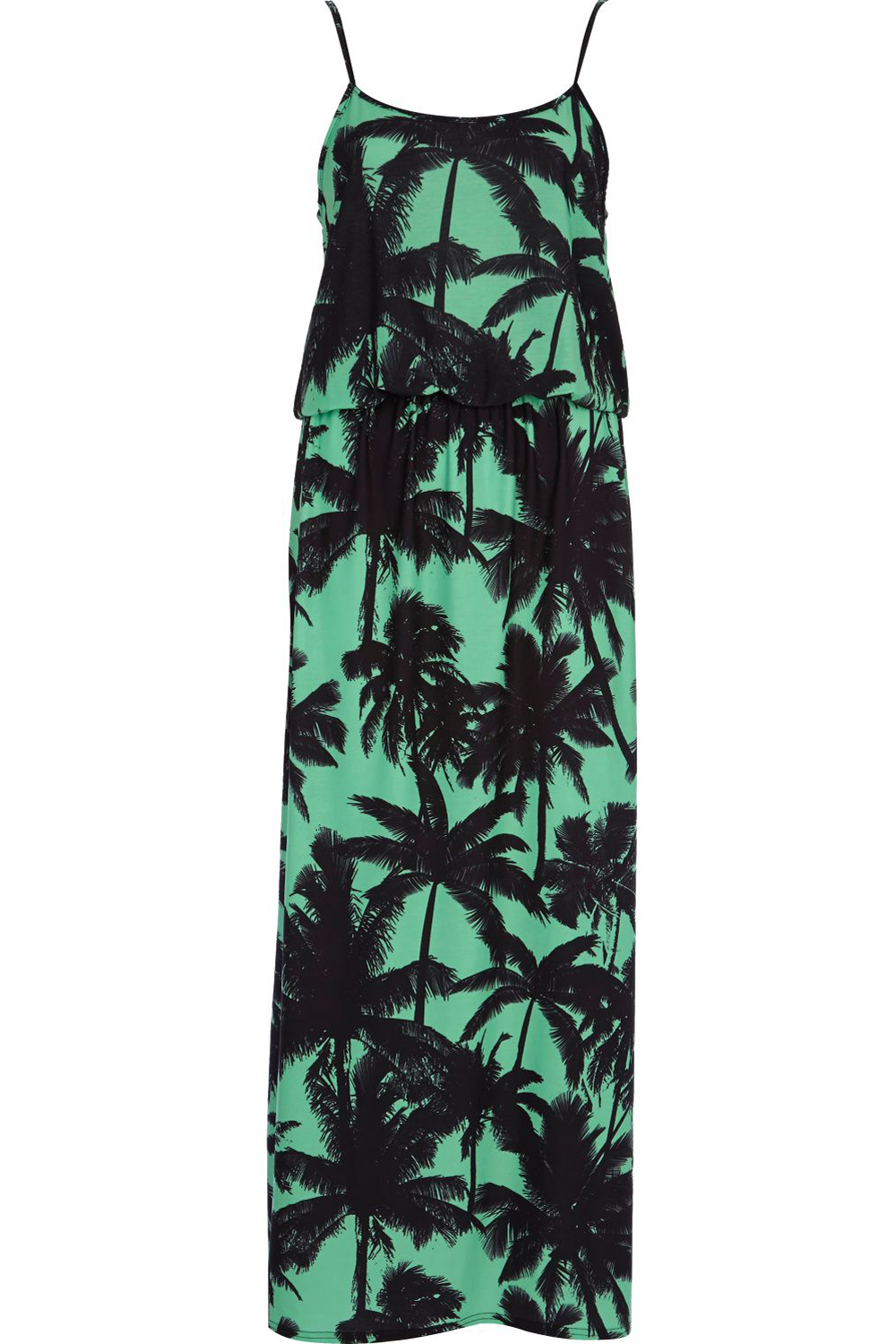River Island Palm Print Maxi Dress River Island Palm Print Maxi Dress